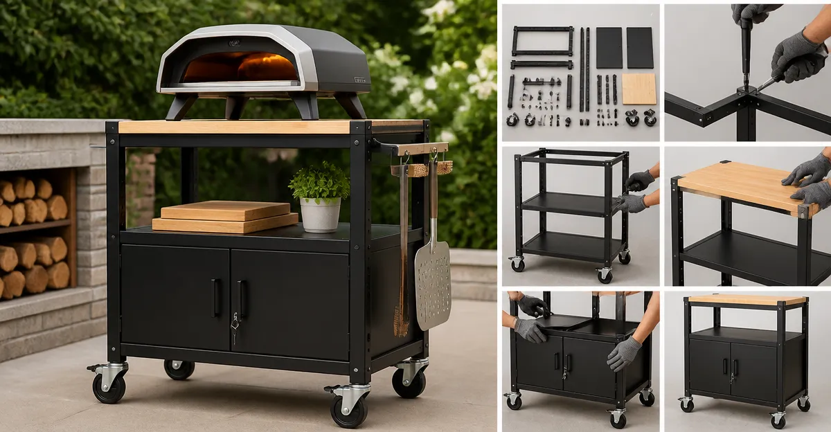 Build a Rolling Cart for Ooni Koda & Gozney Roccbox