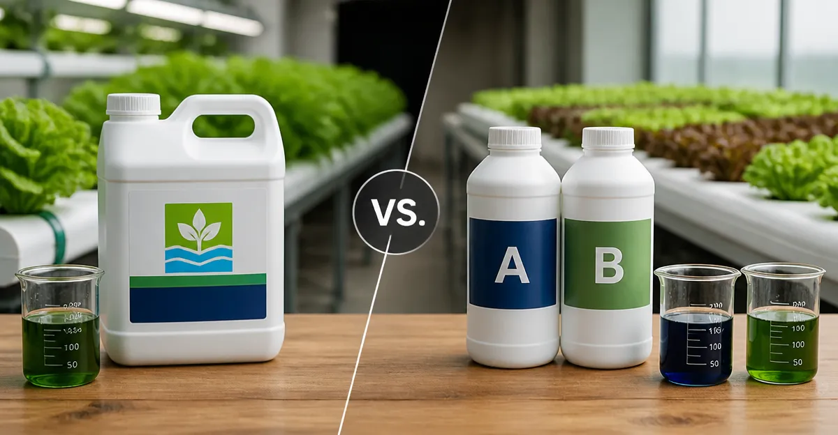 General Hydroponics vs. A&B Nutrient Solutions: In‑Depth Comparison